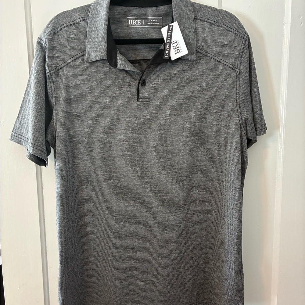 BKE Charcoal Polo Shirt for Men